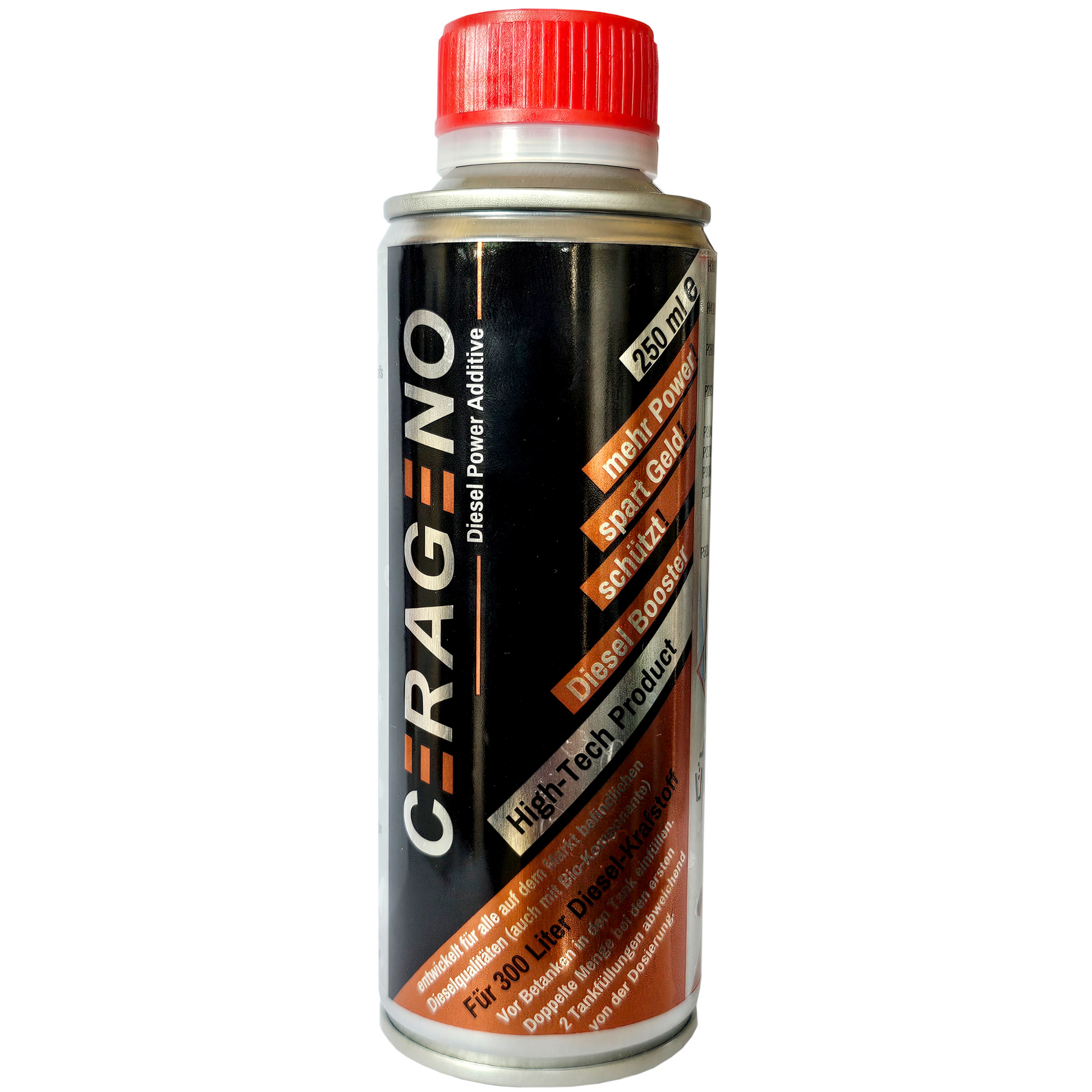 Dieselkraftstoff Zusatz (Additiv)
250 ml für 300 Liter Dieselkraftstoff