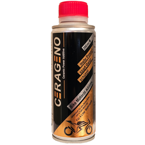 200 ml CERAMIC ADDITIV für Motorrad 4 Liter Motor Öl