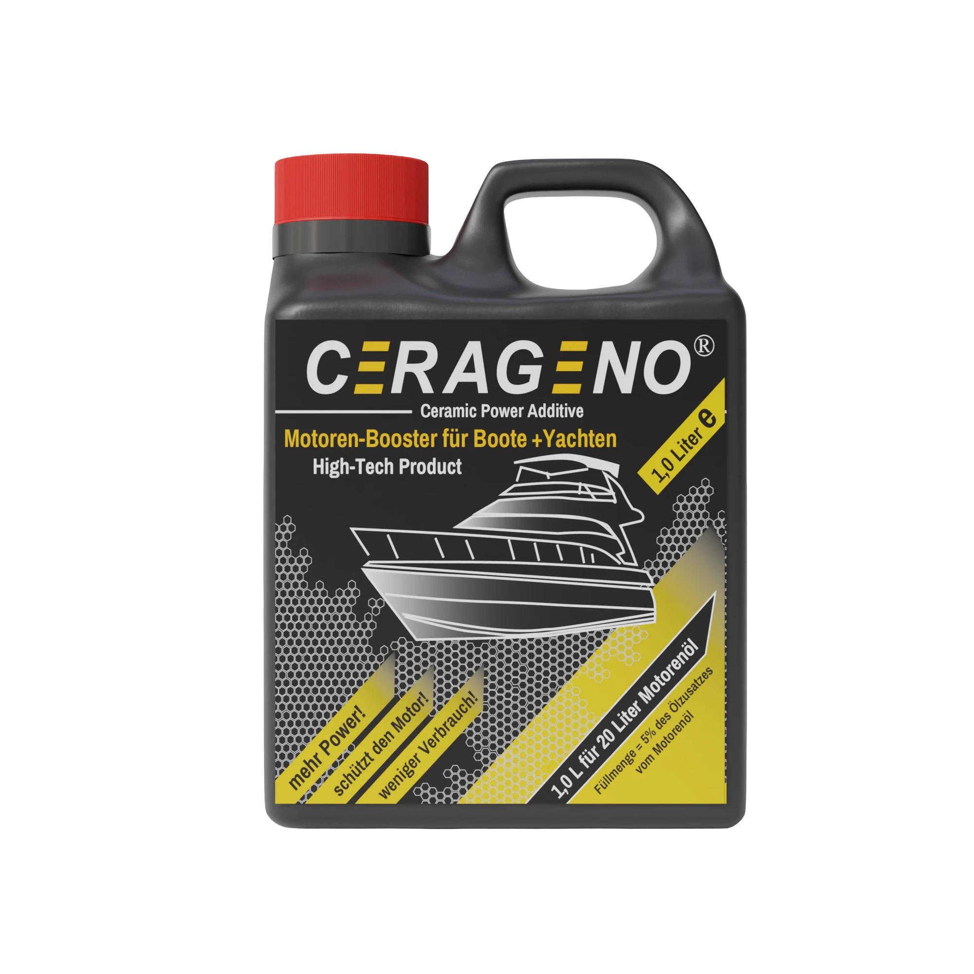 Motoren Booster für Boote & Yachten 1 L - für 20 L Motorenöl